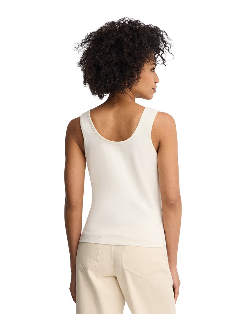 Top Slim Fit Branco