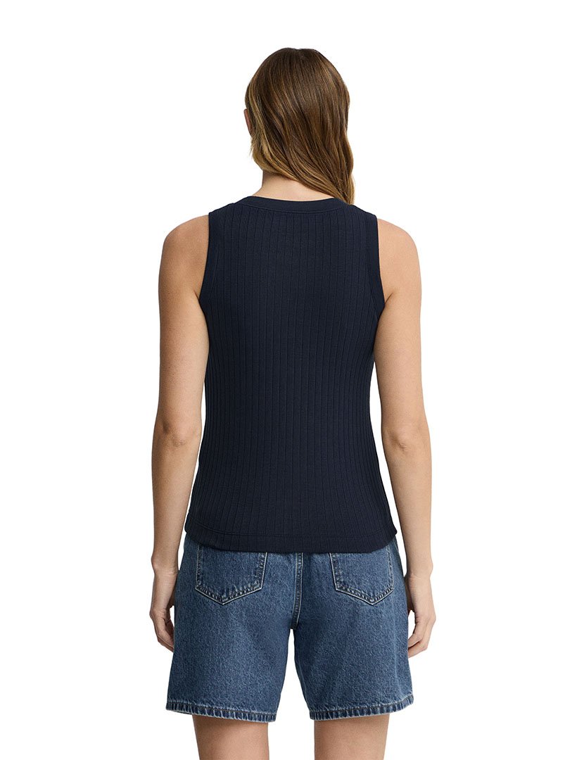 Top Tamika Slim Fit Azul