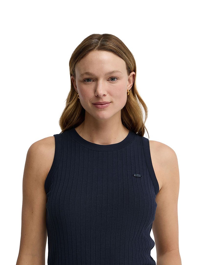 Top Tamika Slim Fit Azul