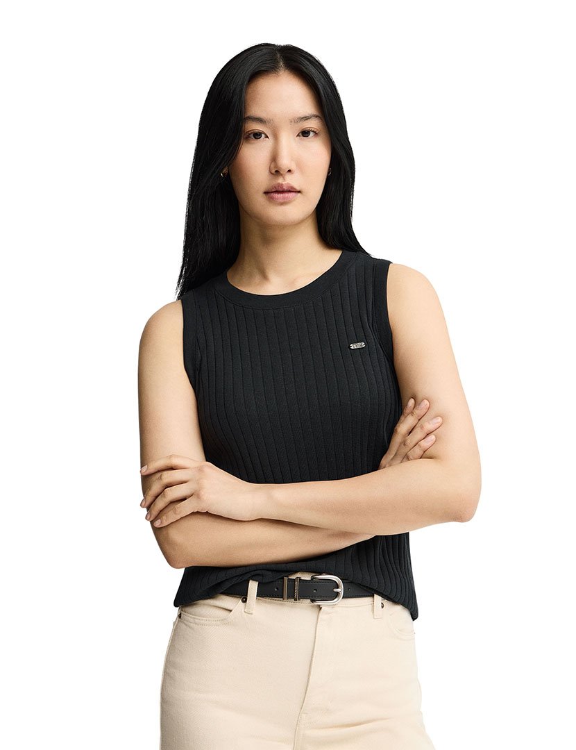 Top Tamika Slim Fit Preto