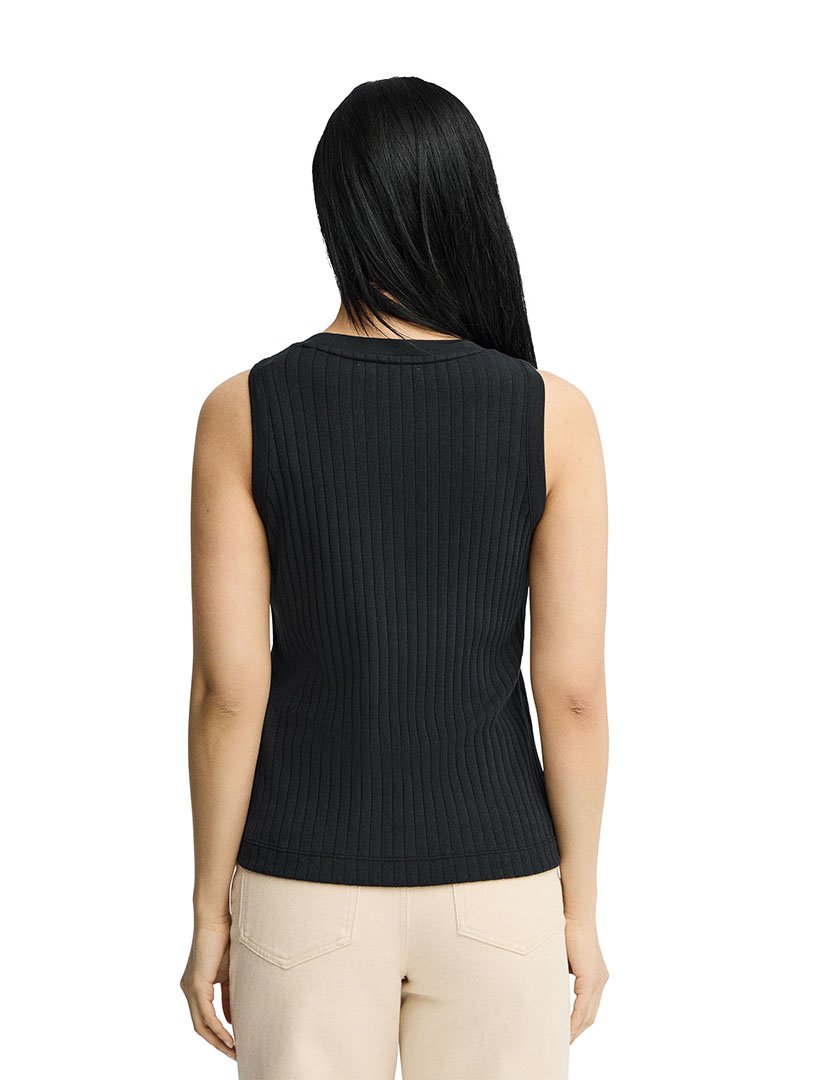 Top Tamika Slim Fit Preto