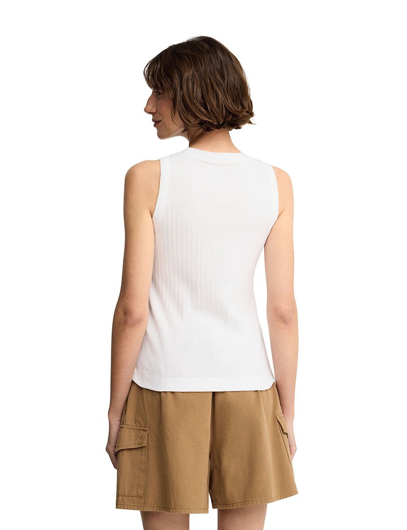 Top Tamika Slim Fit Branco