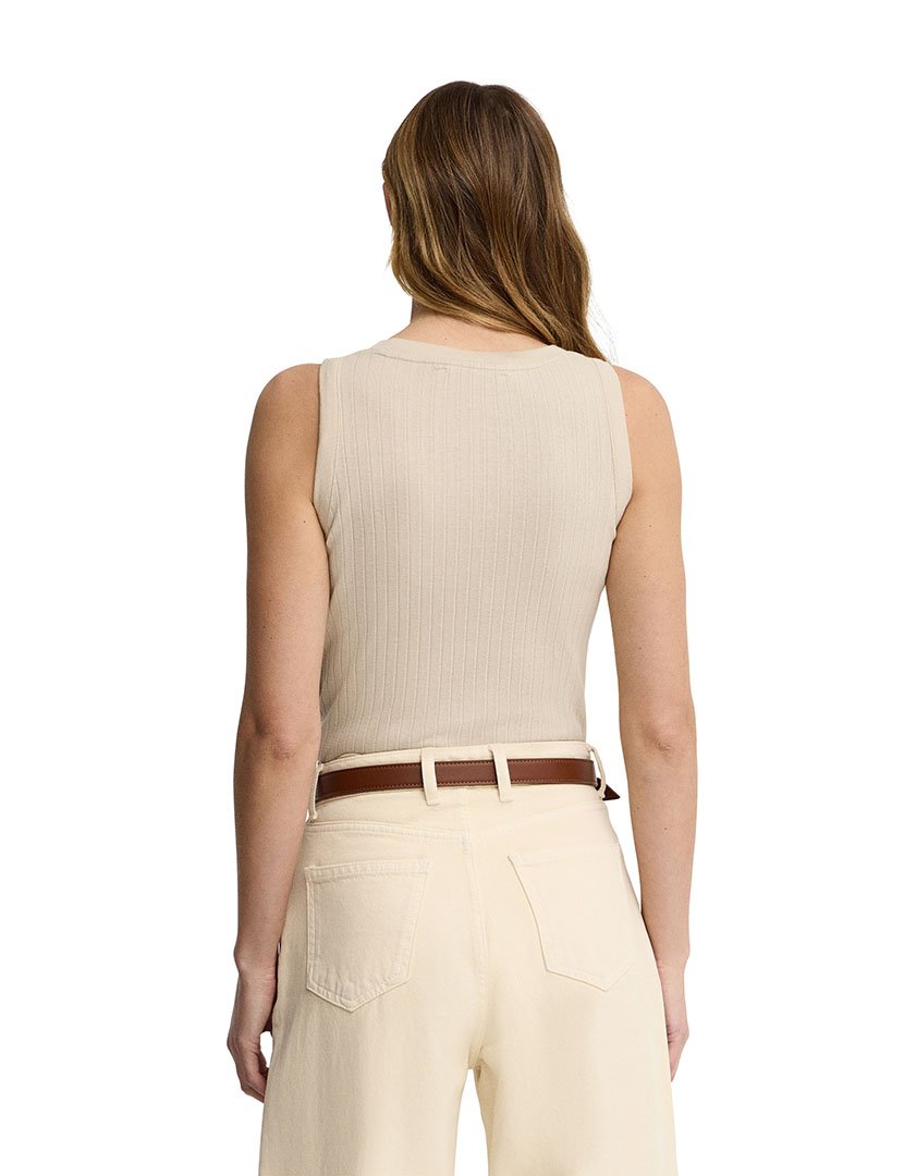 Top Tamika Slim Fit Bege