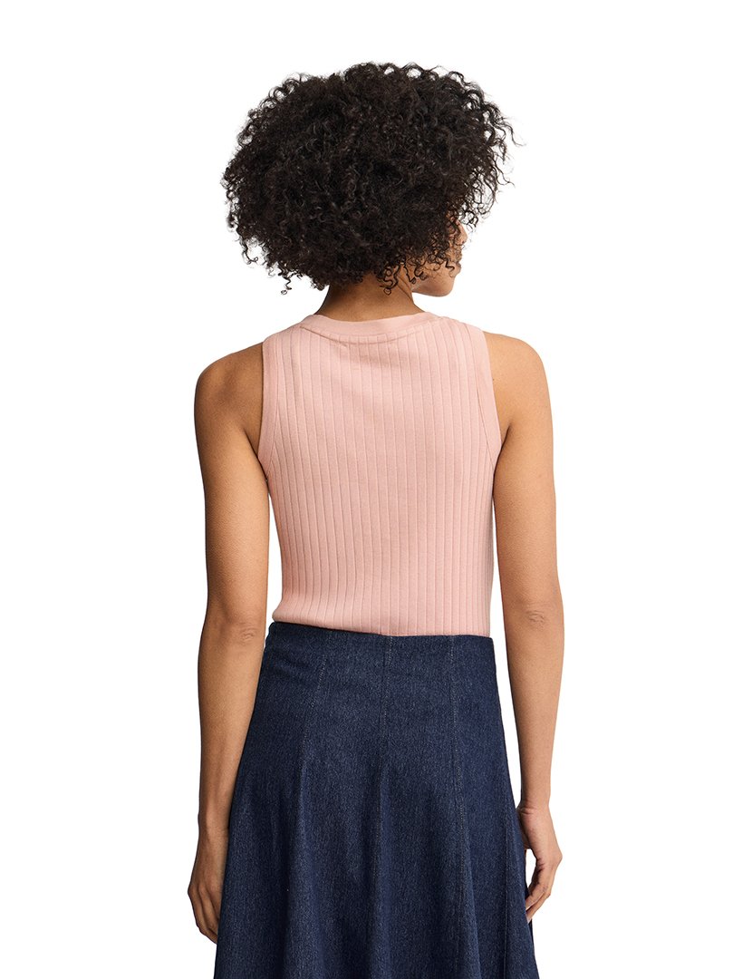 Top Tamika Slim Fit Rosa Pálido