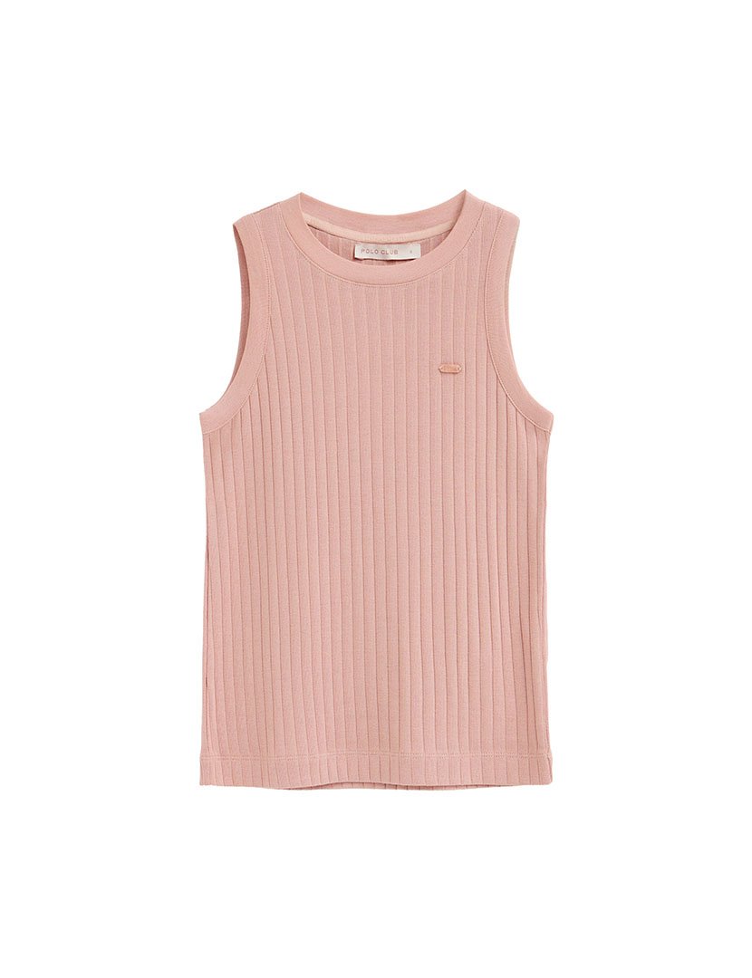 Top Tamika Slim Fit Rosa Pálido