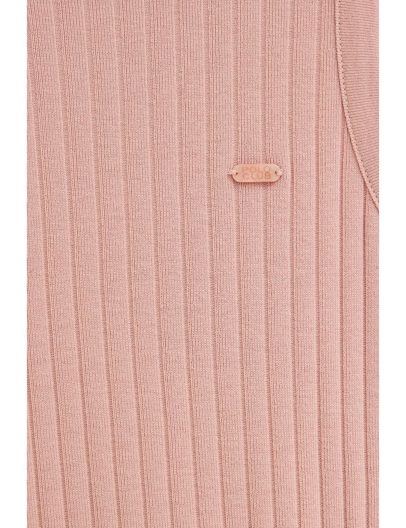 Top Tamika Slim Fit Rosa Pálido