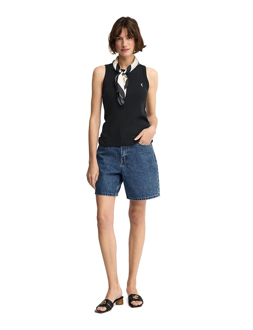 Top Tokisha Slim Fit Preto