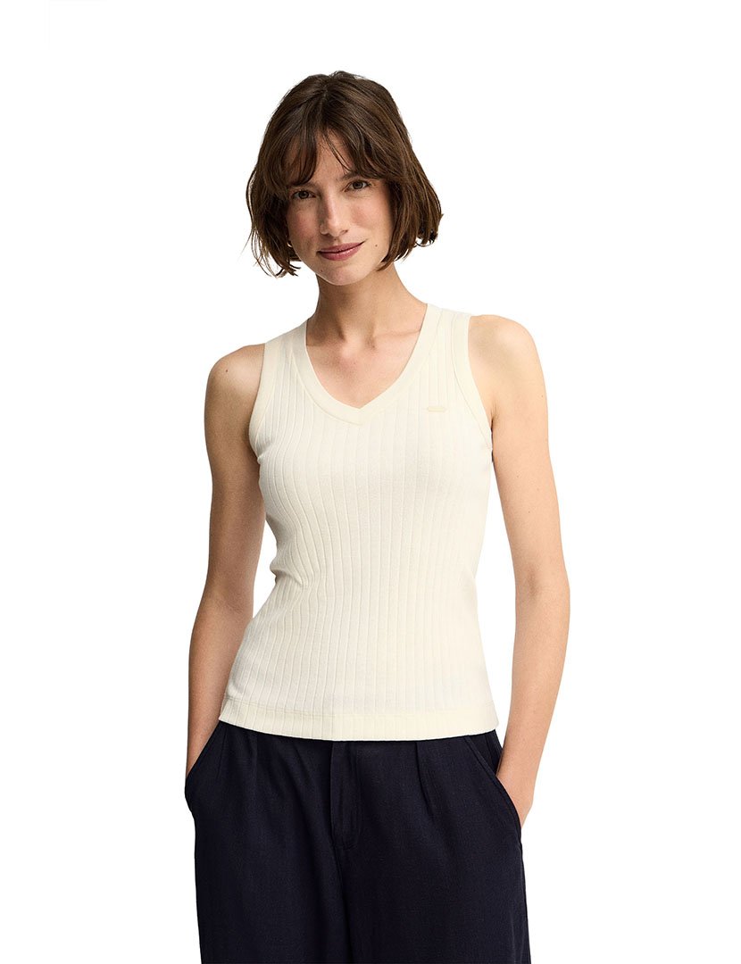 Top Takira Slim Fit Branco