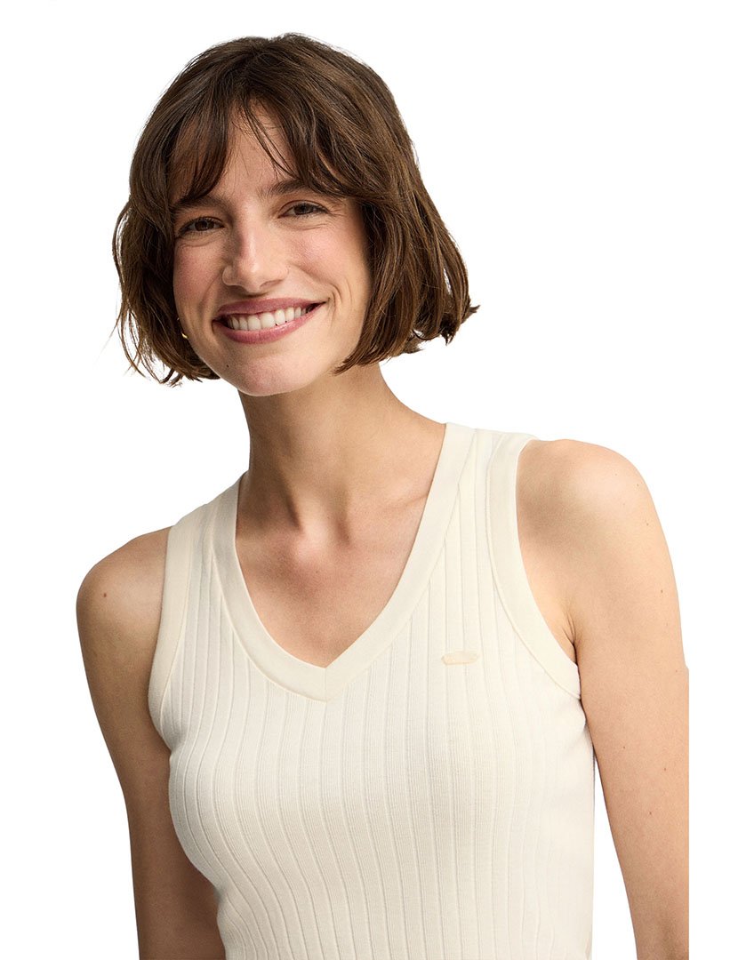 Top Takira Slim Fit Branco