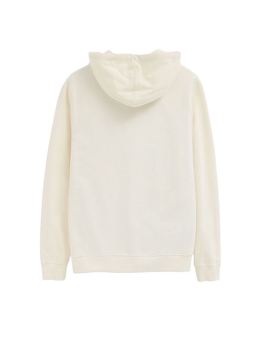 Sweatshirt Kangaroo Regular Fit Branco