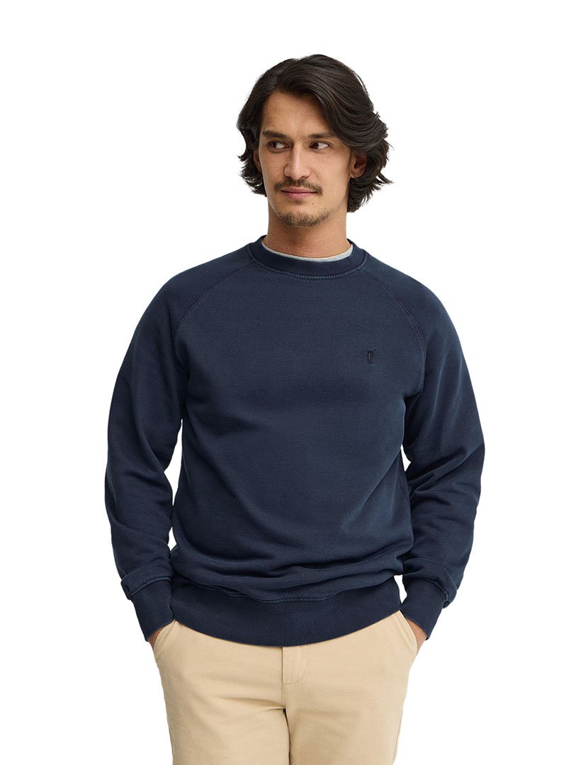Sweatshirt Relaxed Fit Azul