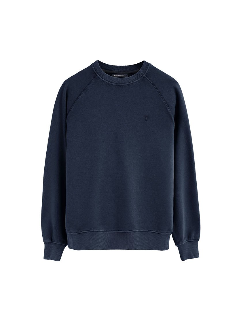 Sweatshirt Relaxed Fit Azul