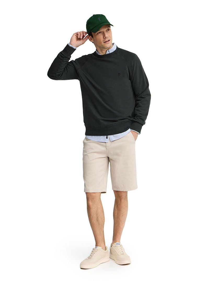 Sweatshirt Relaxed Fit Preto