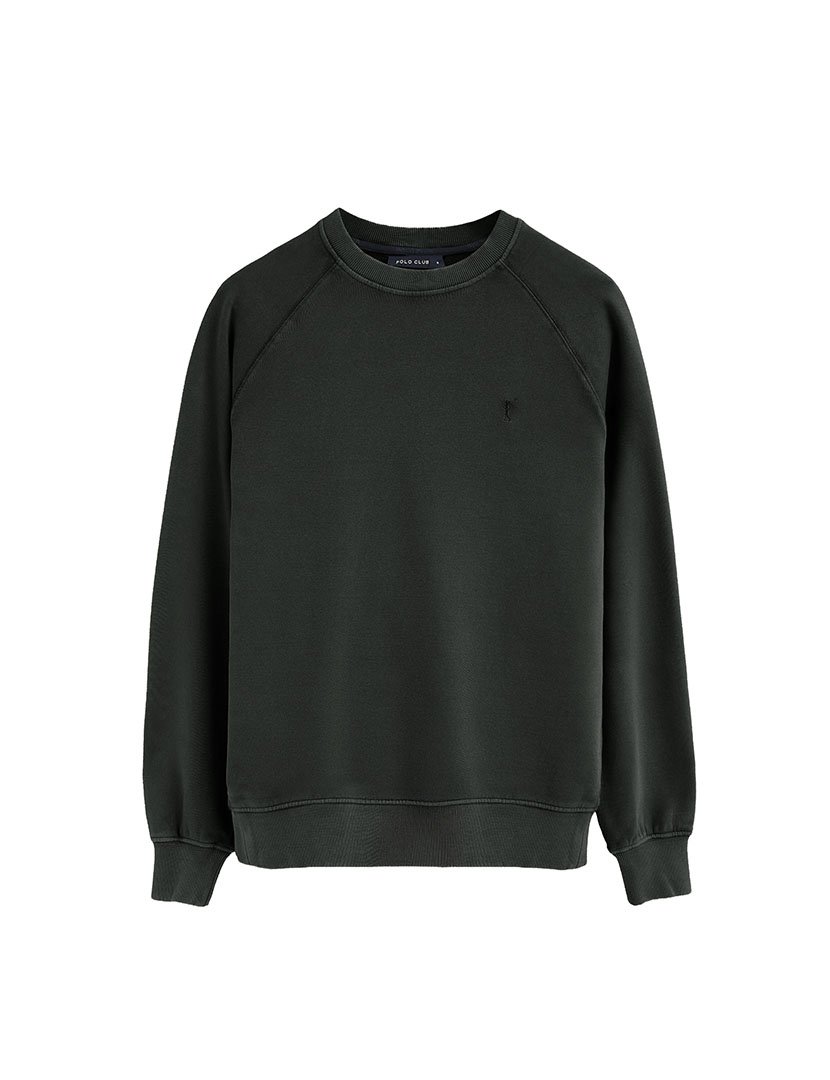 Sweatshirt Relaxed Fit Preto