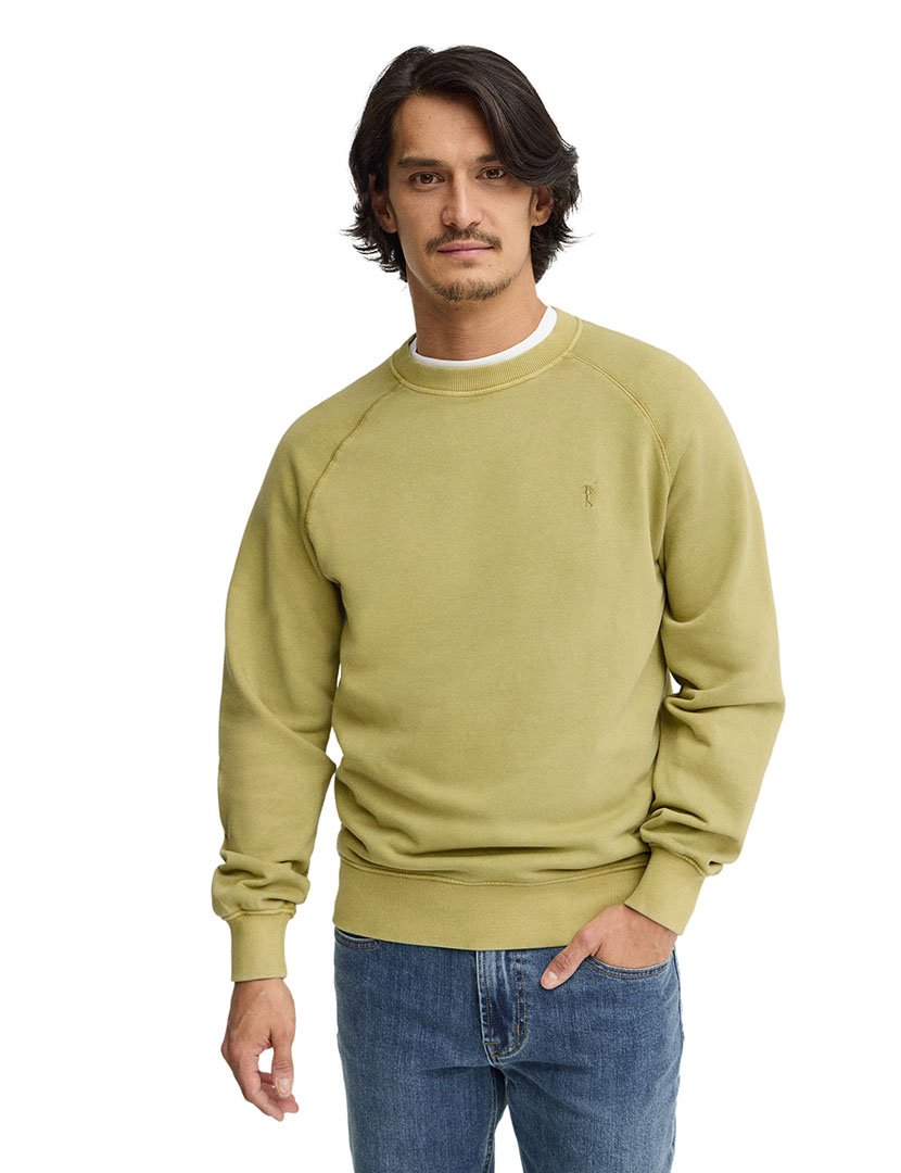 Sweatshirt Relaxed Fit Verde