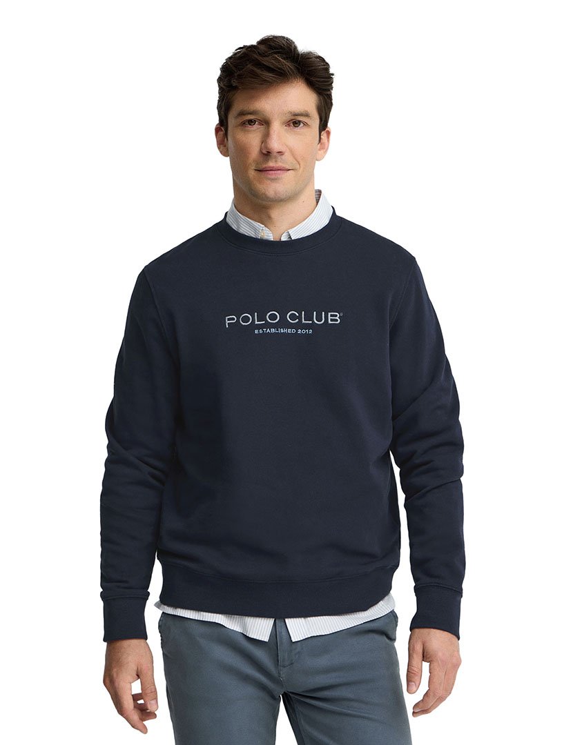Sweatshirt Relaxed Fit Azul
