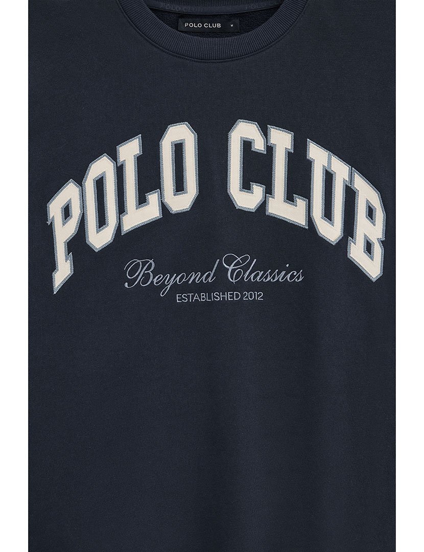 Sweatshirt Oversize Fit Azul