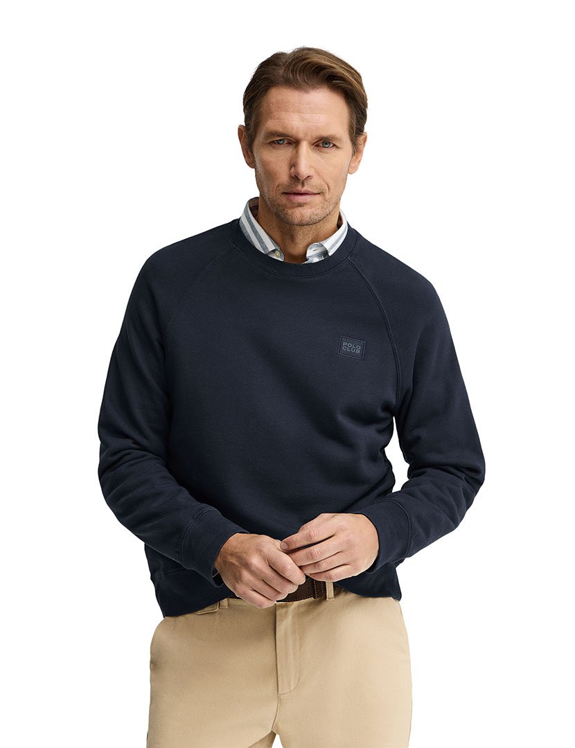 Sweatshirt Relaxed Fit Azul