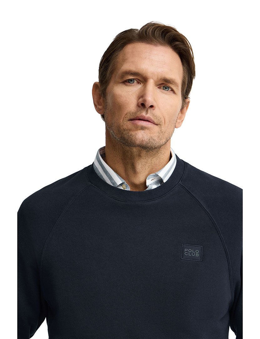 Sweatshirt Relaxed Fit Azul