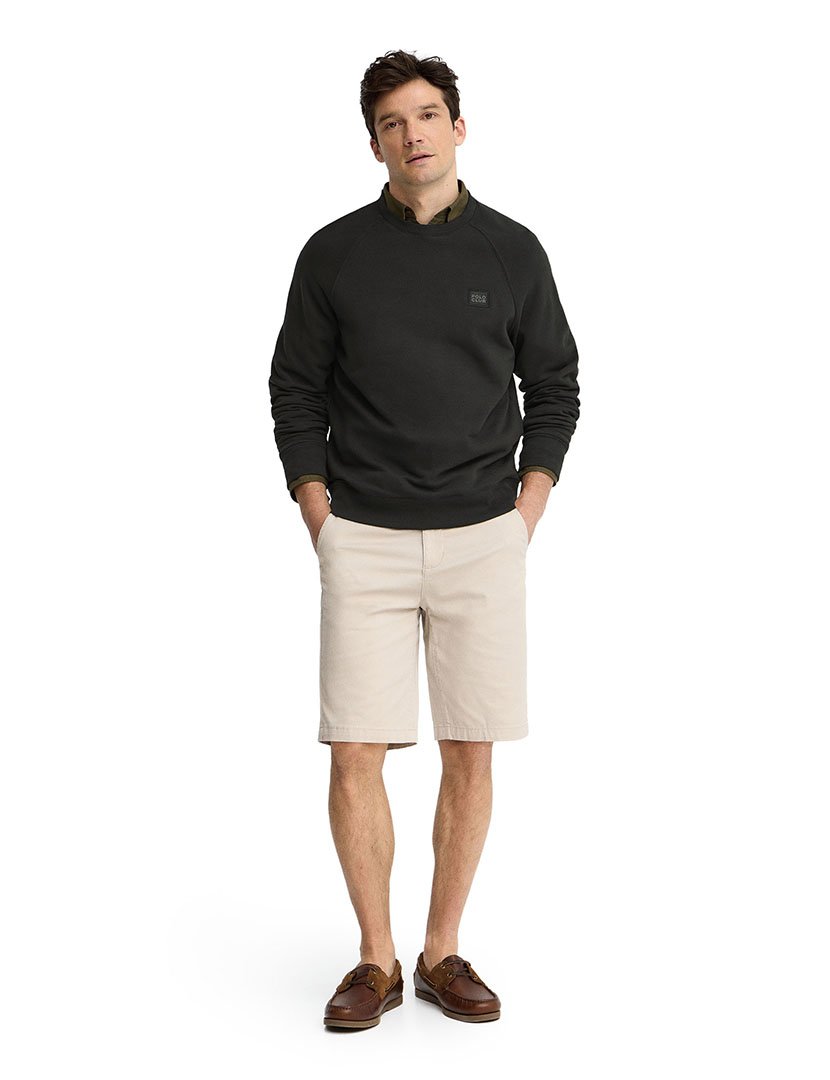 Sweatshirt Relaxed Fit Preto