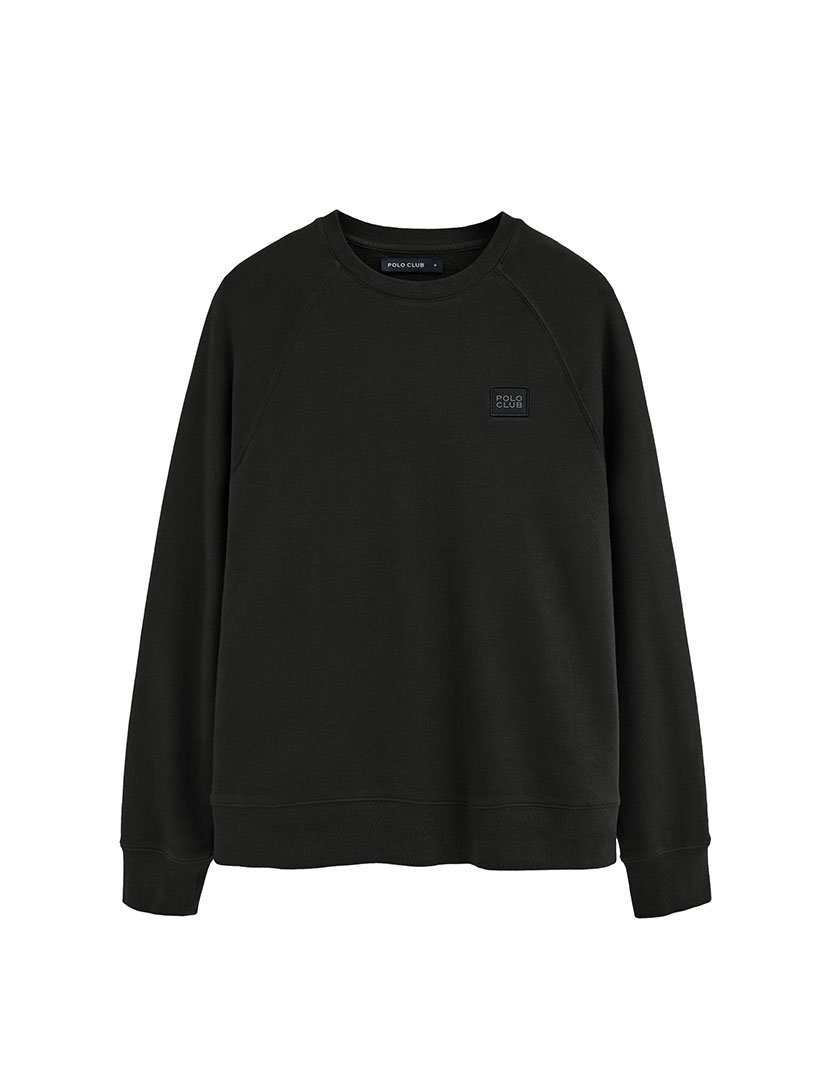 Sweatshirt Relaxed Fit Preto