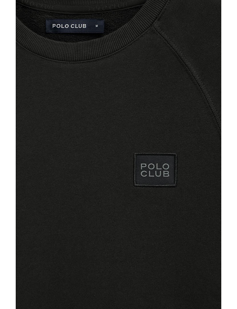 Sweatshirt Relaxed Fit Preto
