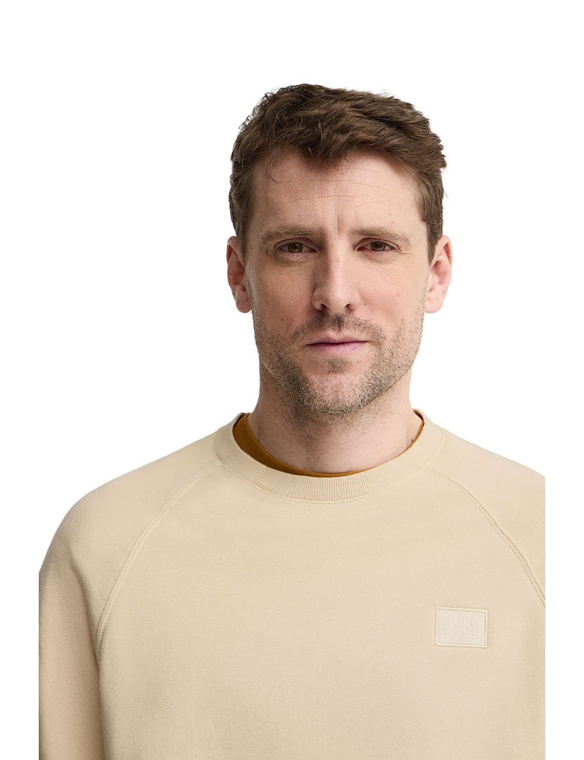 Sweatshirt Relaxed Fit Bege