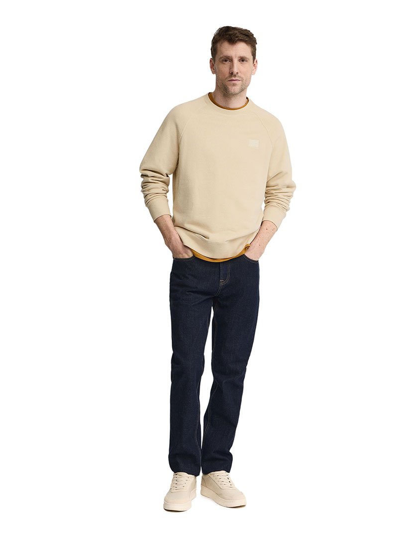 Sweatshirt Relaxed Fit Bege