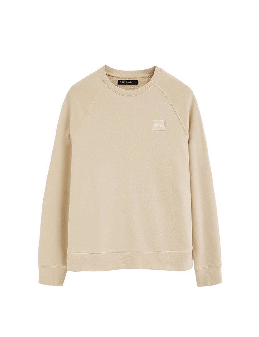 Sweatshirt Relaxed Fit Bege