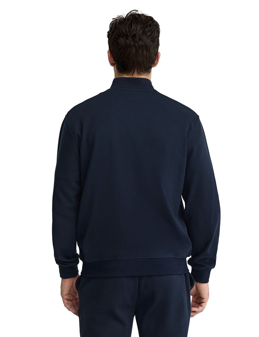 Sweatshirt fecho zip Azul