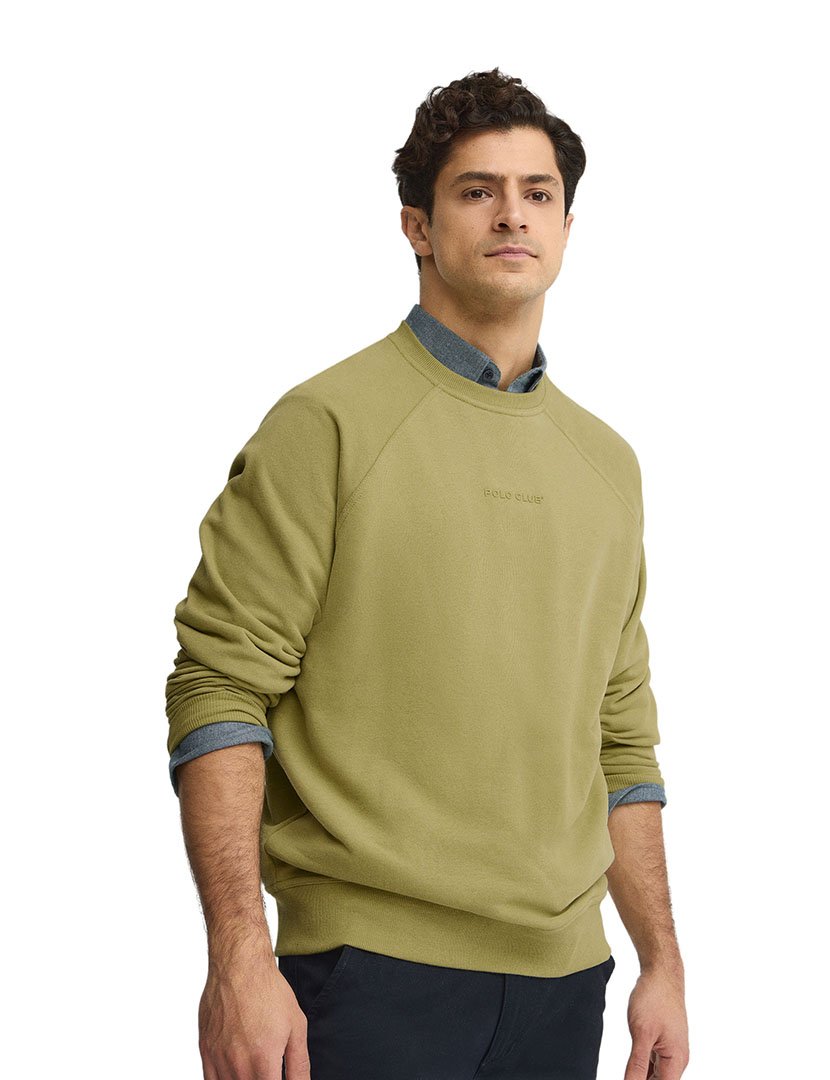 Sweatshirt Relaxed Fit Verde