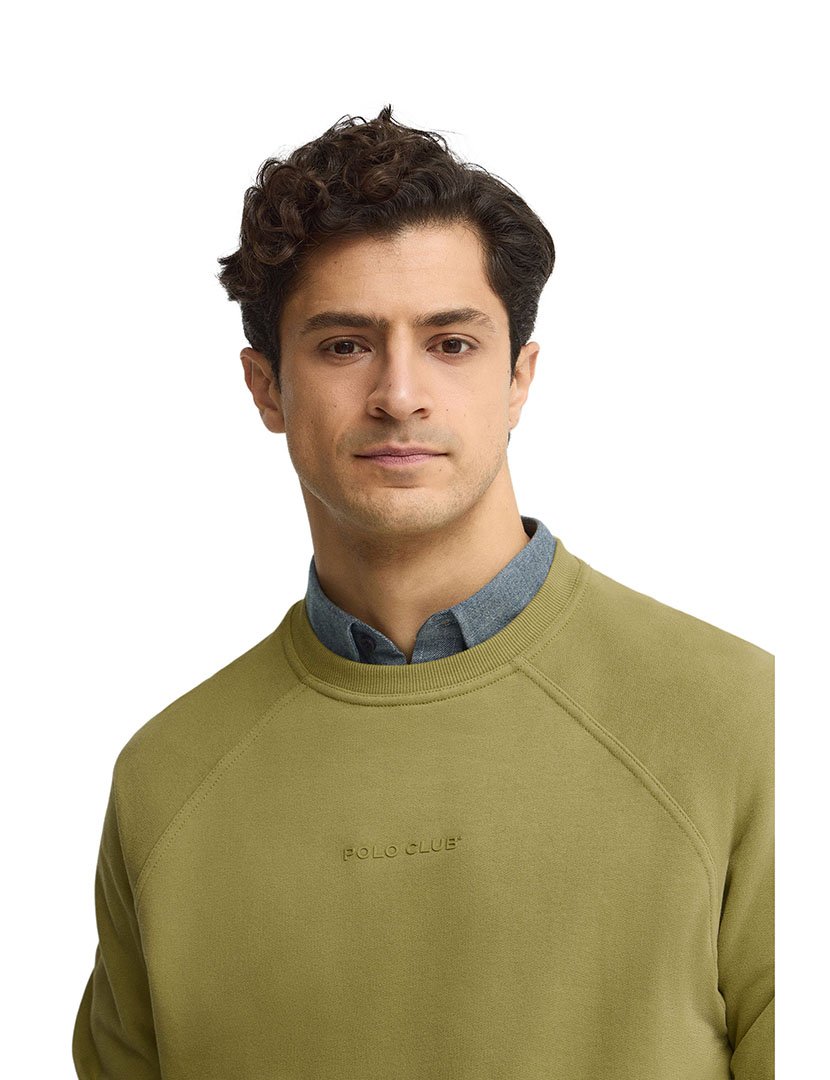 Sweatshirt Relaxed Fit Verde