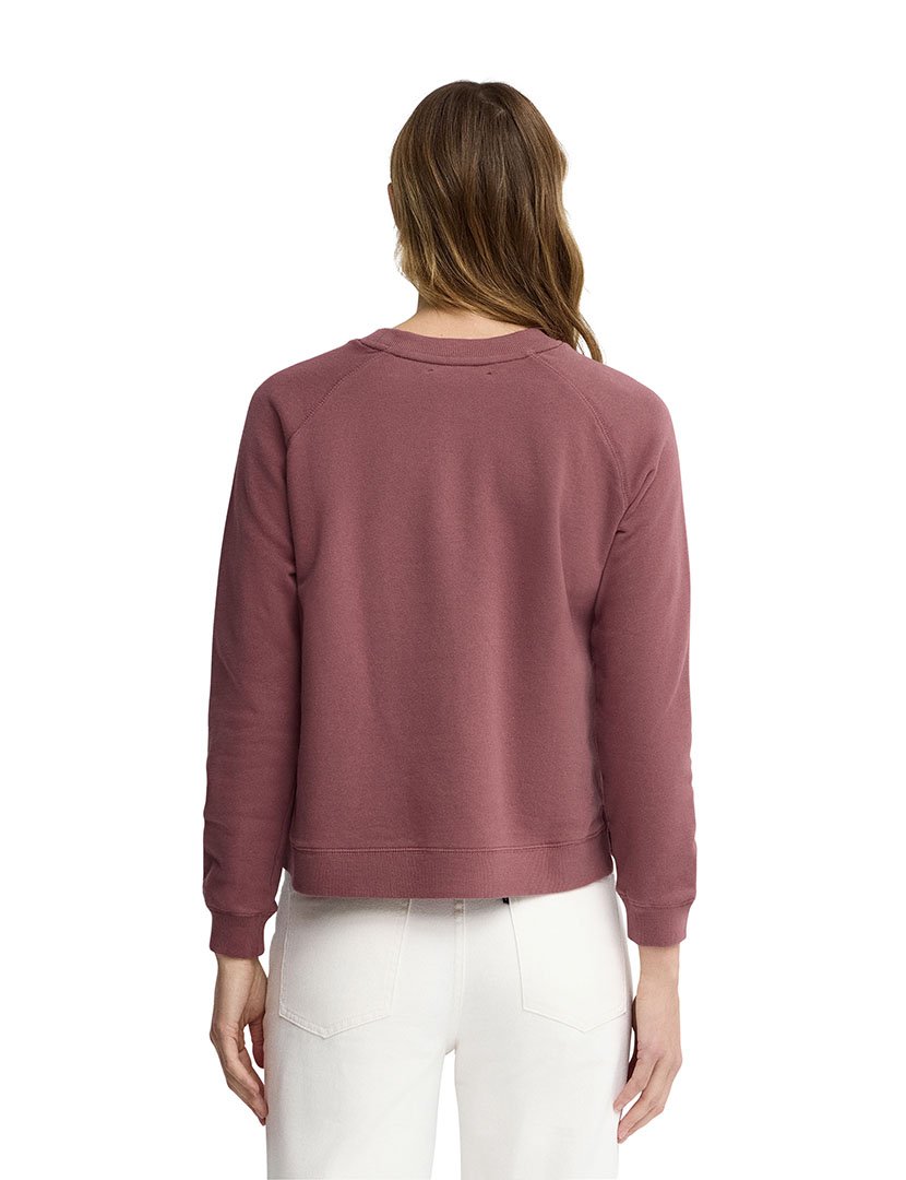 Sweatshirt Regular Fit Bordô