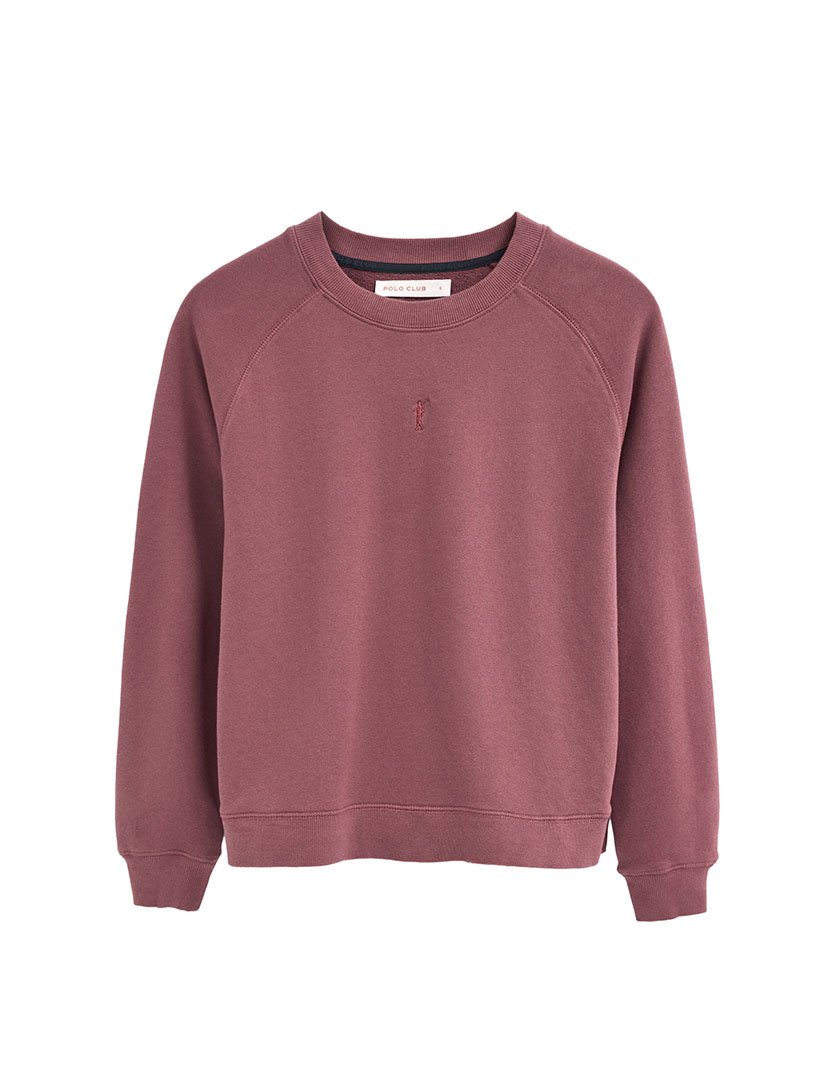 Sweatshirt Regular Fit Bordô