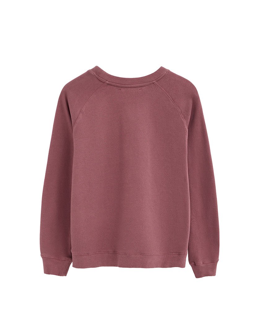 Sweatshirt Regular Fit Bordô