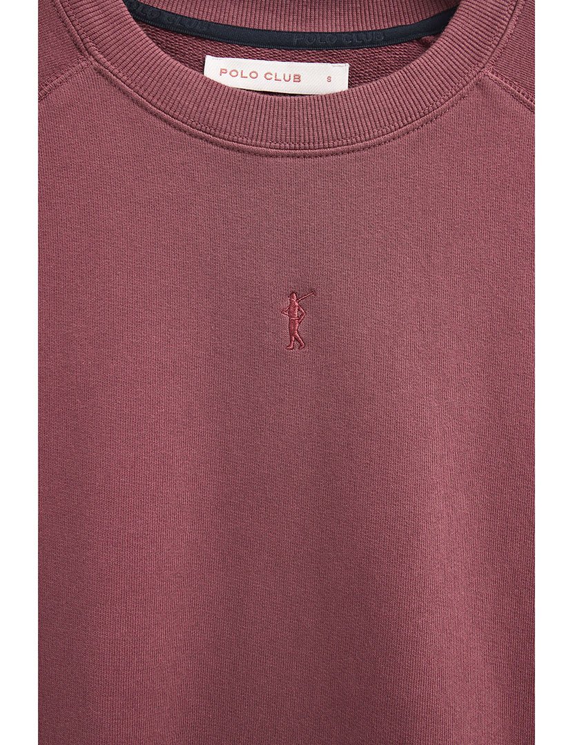 Sweatshirt Regular Fit Bordô