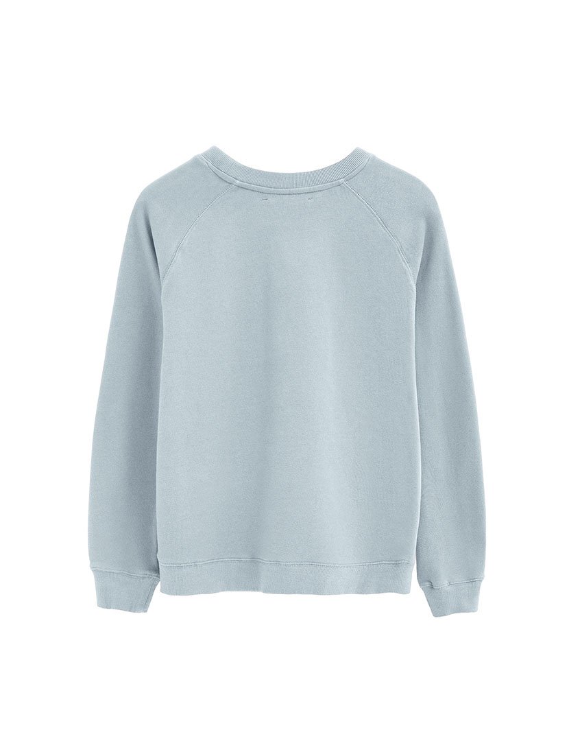 Sweatshirt Regular Fit Azul Claro