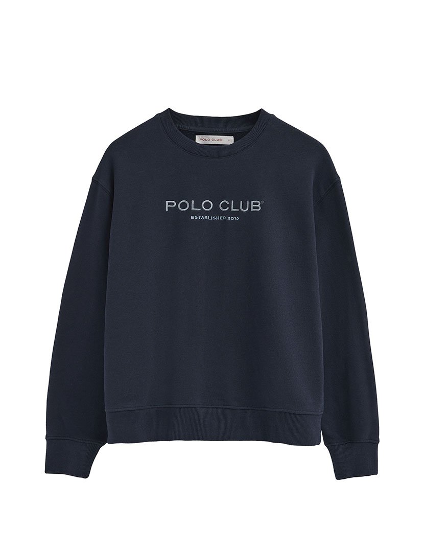 Sweatshirt Boxy Fit Azul