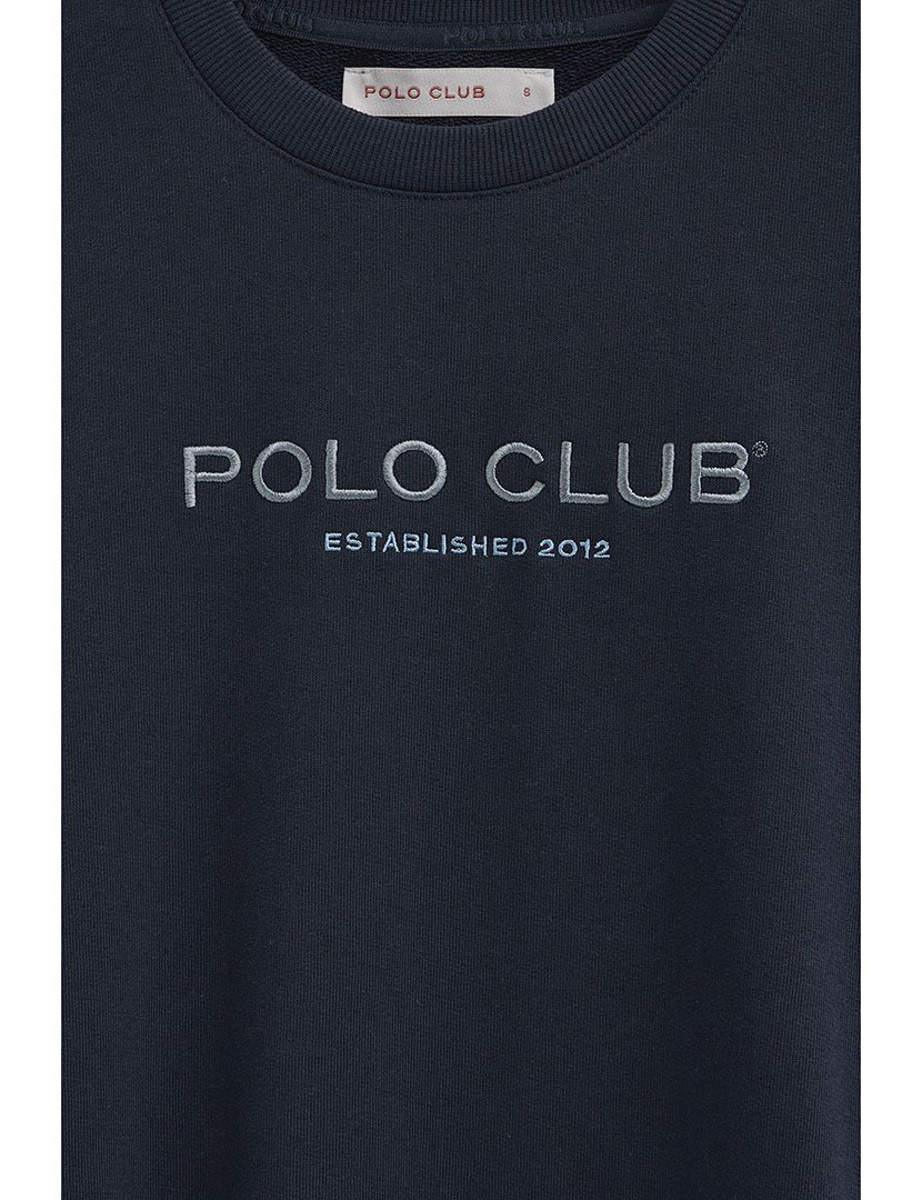 Sweatshirt Boxy Fit Azul