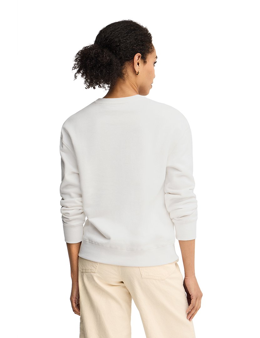 Sweatshirt Boxy Fit Branco