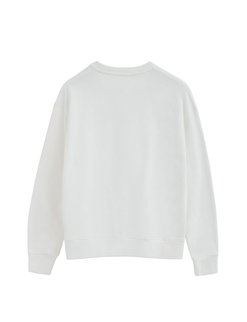 Sweatshirt Boxy Fit Branco