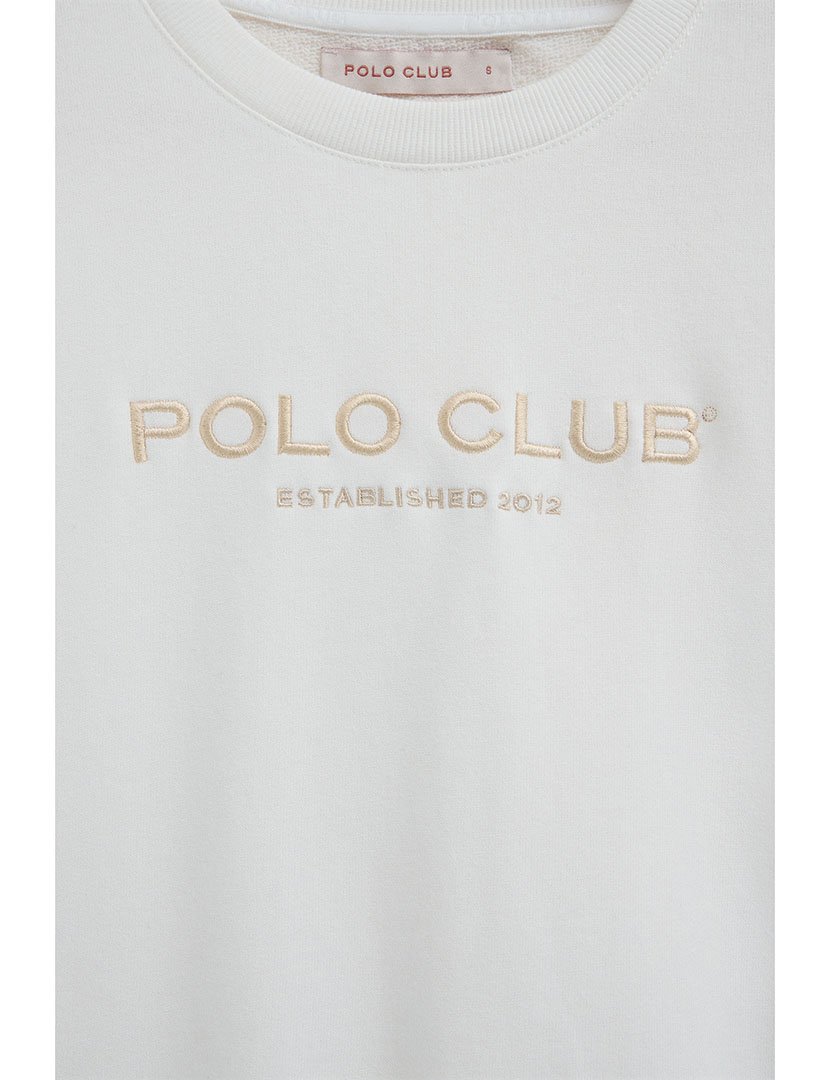 Sweatshirt Boxy Fit Branco
