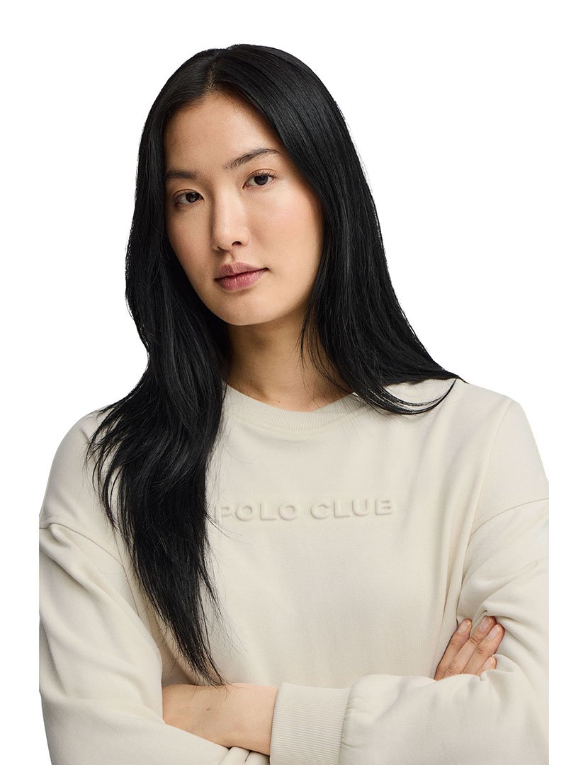 Sweatshirt Boxy Fit Branco