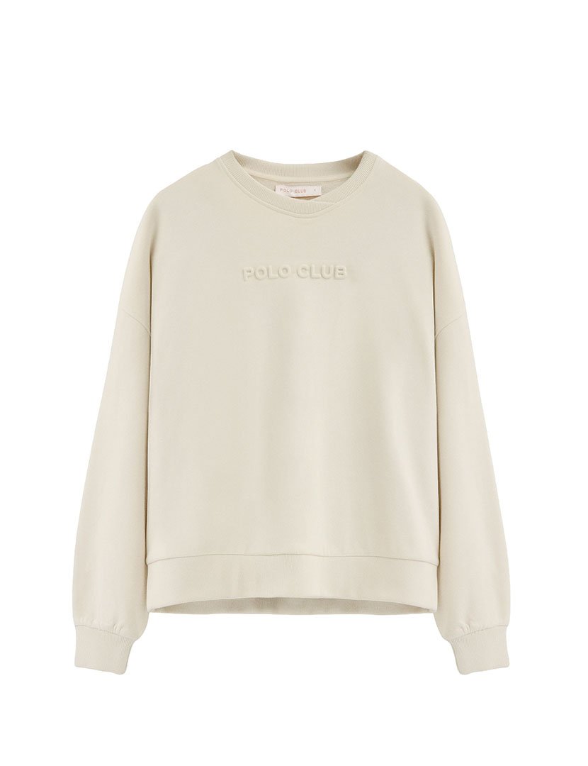 Sweatshirt Boxy Fit Branco