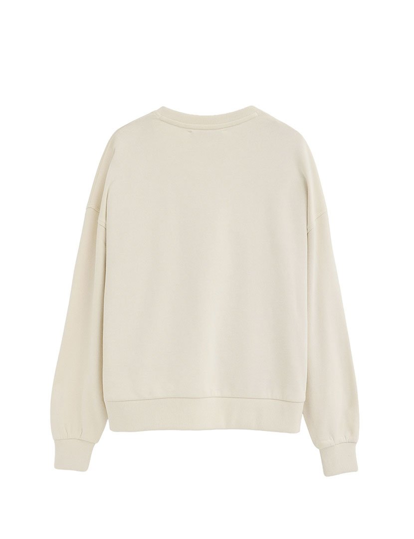 Sweatshirt Boxy Fit Branco