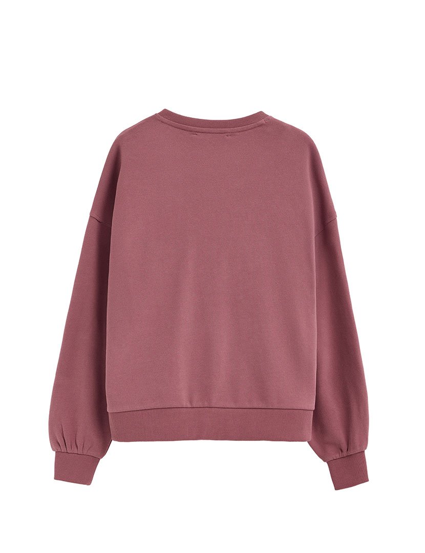 Sweatshirt Boxy Fit Rosa