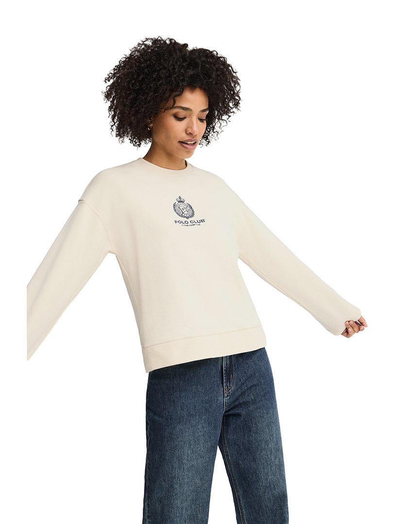 Sweatshirt Regular Fit Branco
