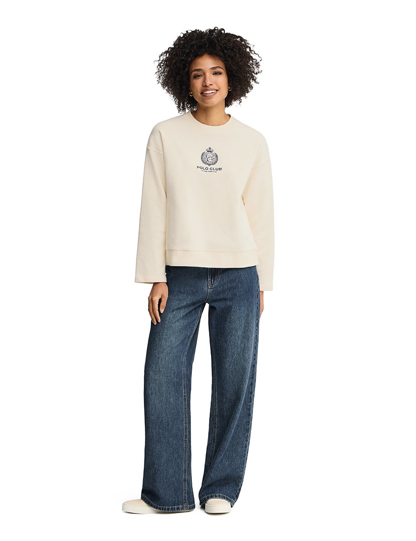 Sweatshirt Regular Fit Branco