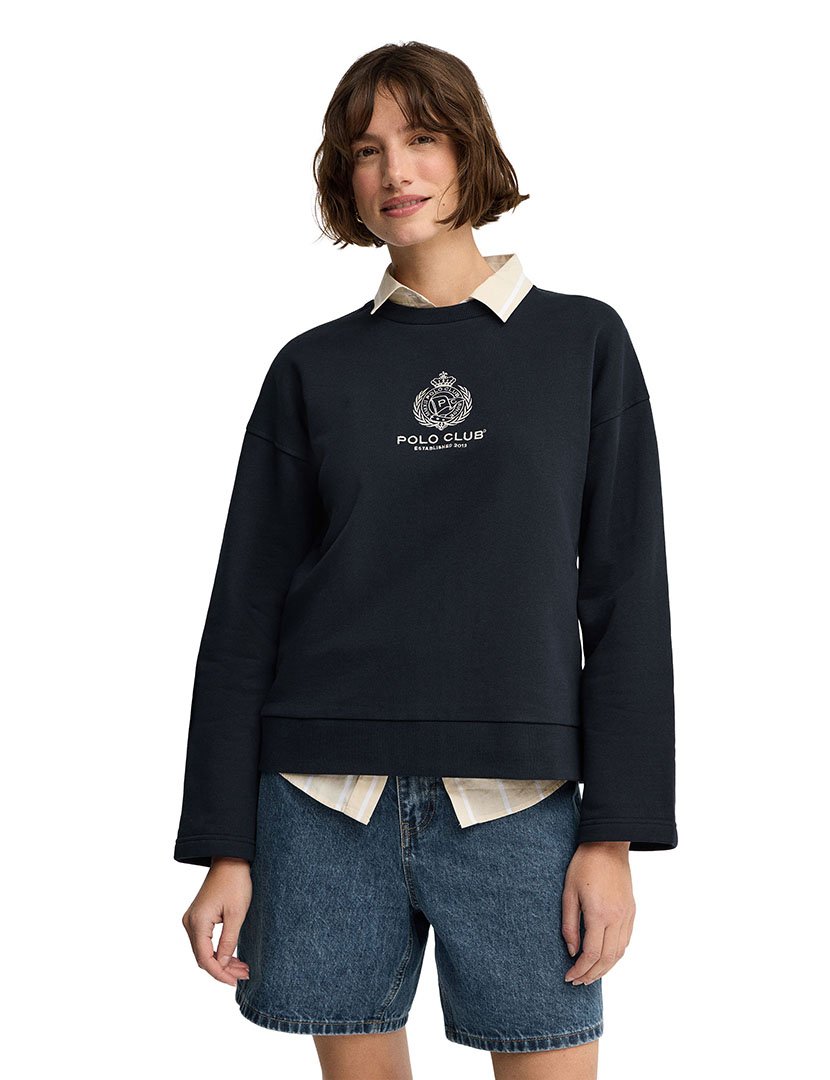 Sweatshirt Regular Fit Azul