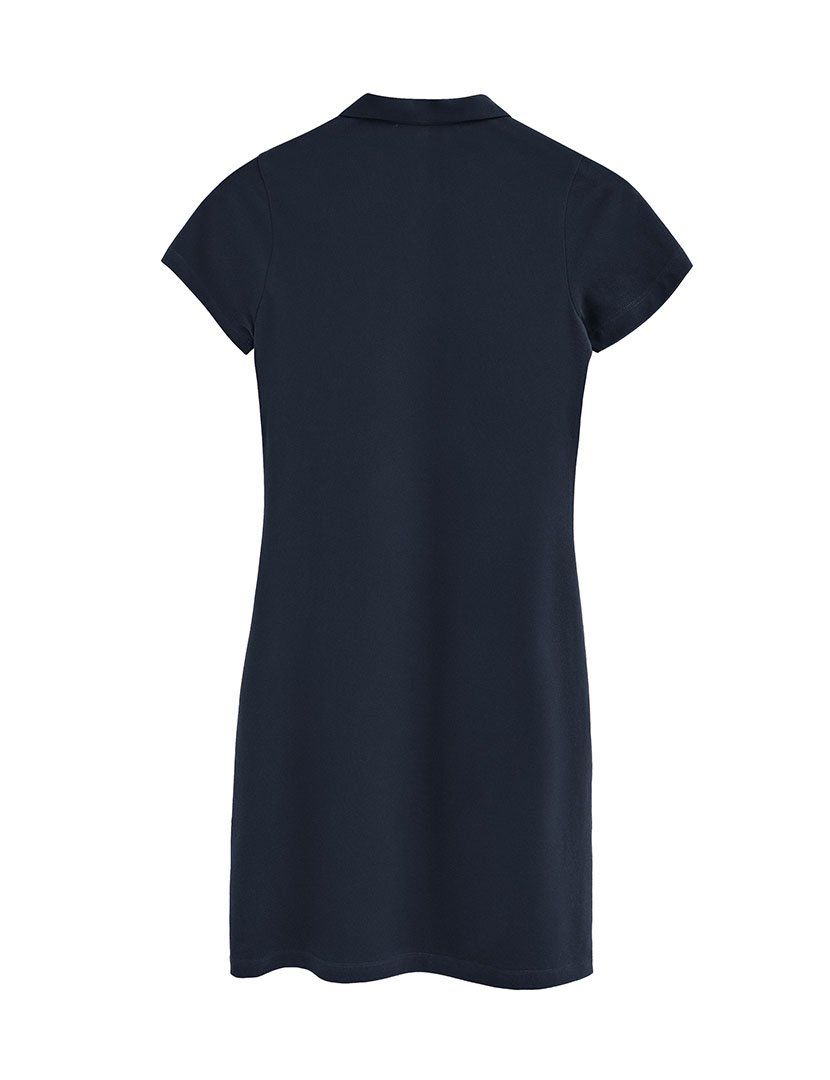 Vestido Midi Slim Fit Azul